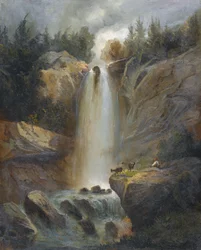 La cascada superior de Reichenbach